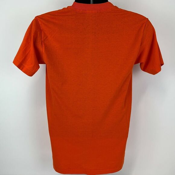 Vintage Florida Fighting Gators T Shirt Mens Small 80s NCAA UF University Orange - Picture 3 of 7